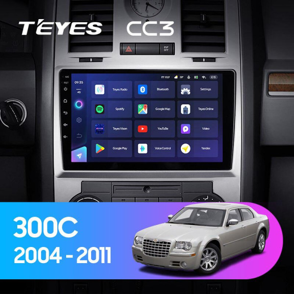 Teyes CC3 Chrysler 300C 1 2004-2011 9" Штатна магнітола